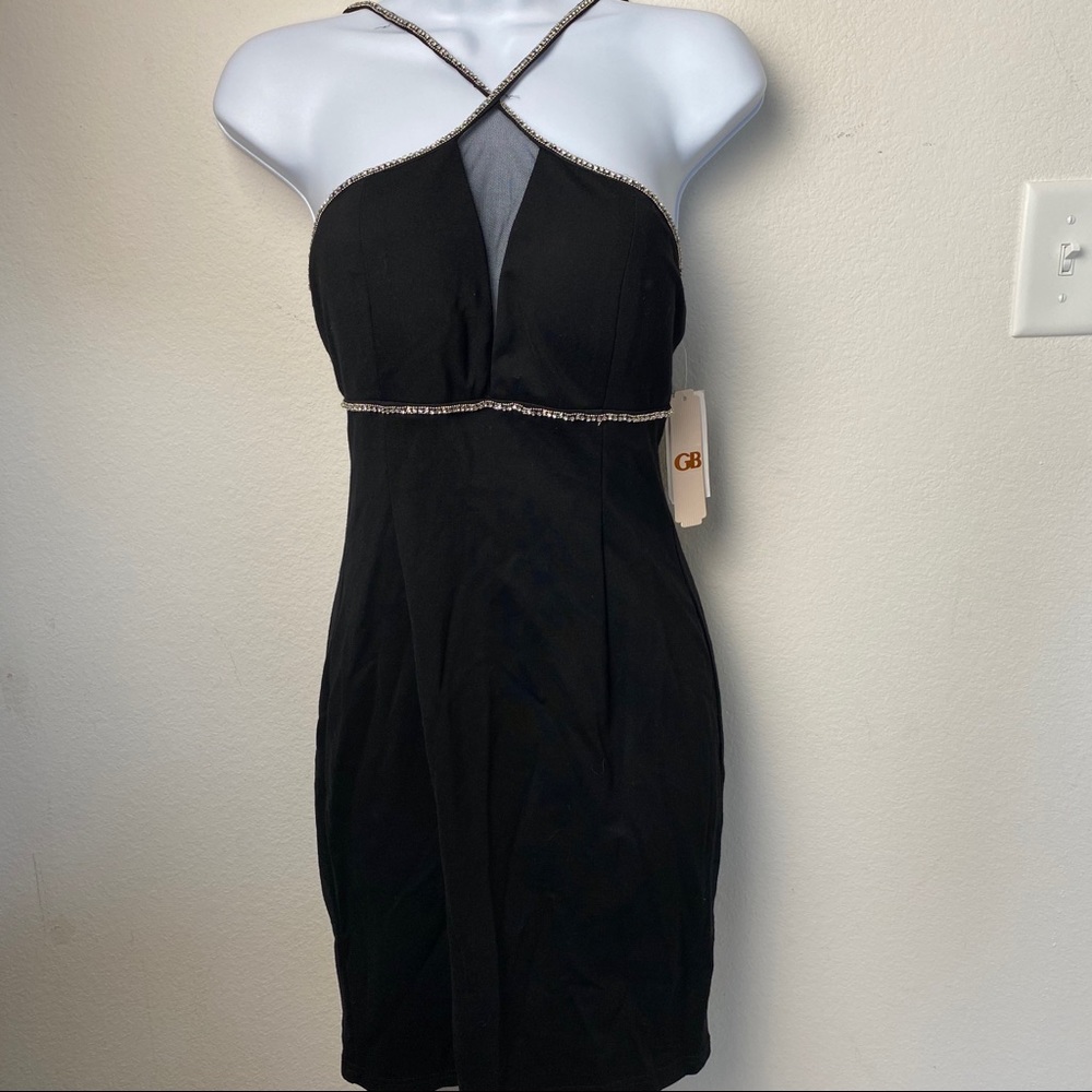 GB Women’s Halter Top Black Dress